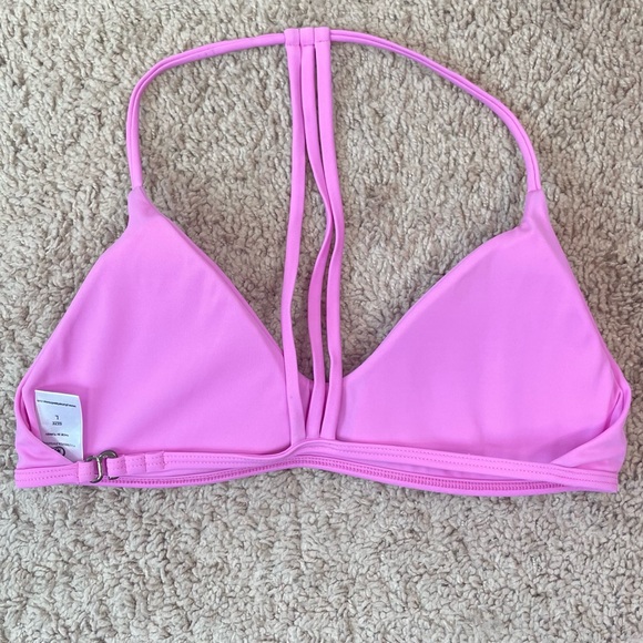 Plumeria Swimwear 'Trouble in Paradise' Strappy T-Back Bikini **TOP Size Large - Picture 4 of 15